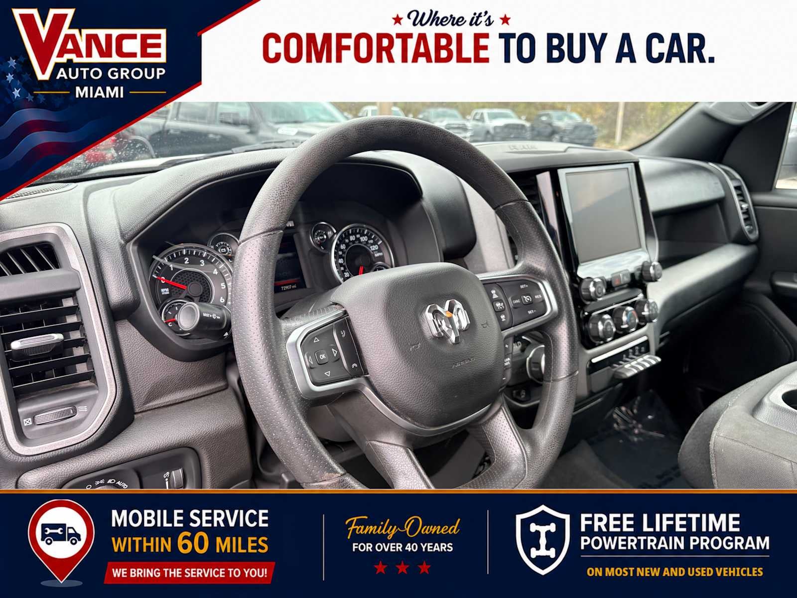 2025 RAM Ram 1500 Tradesman Crew Cab 4x2 5'7' Box