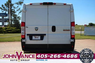 2021 RAM ProMaster 1500 Cargo Van Low Roof 136' WB