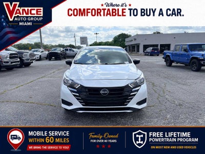 2023 Nissan Versa 1.6 S Xtronic CVT
