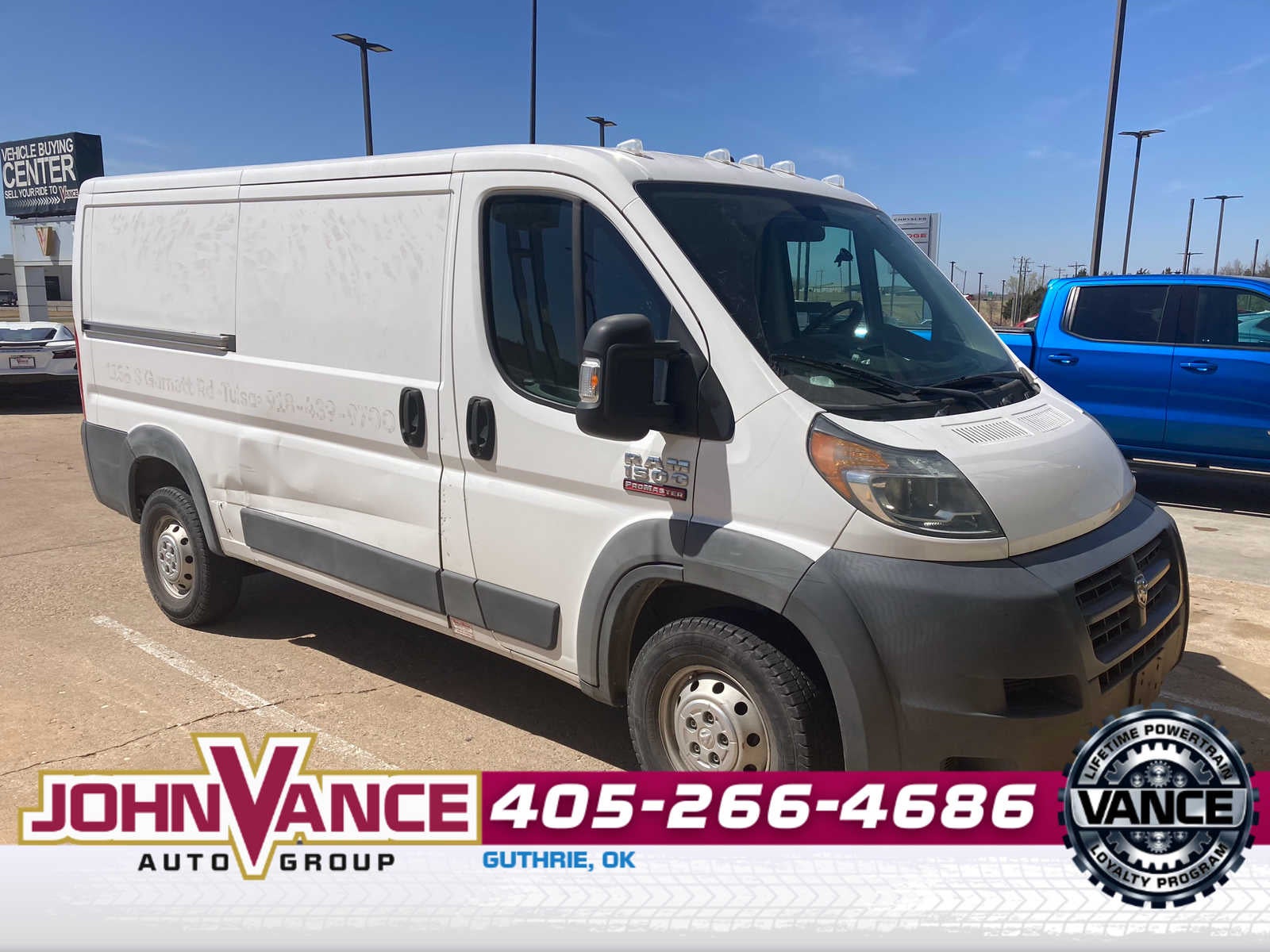 2017 RAM ProMaster Cargo Van Base