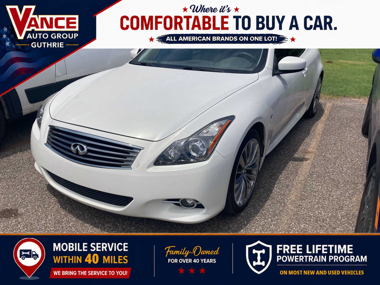 2014 INFINITI Q60 Convertible Base