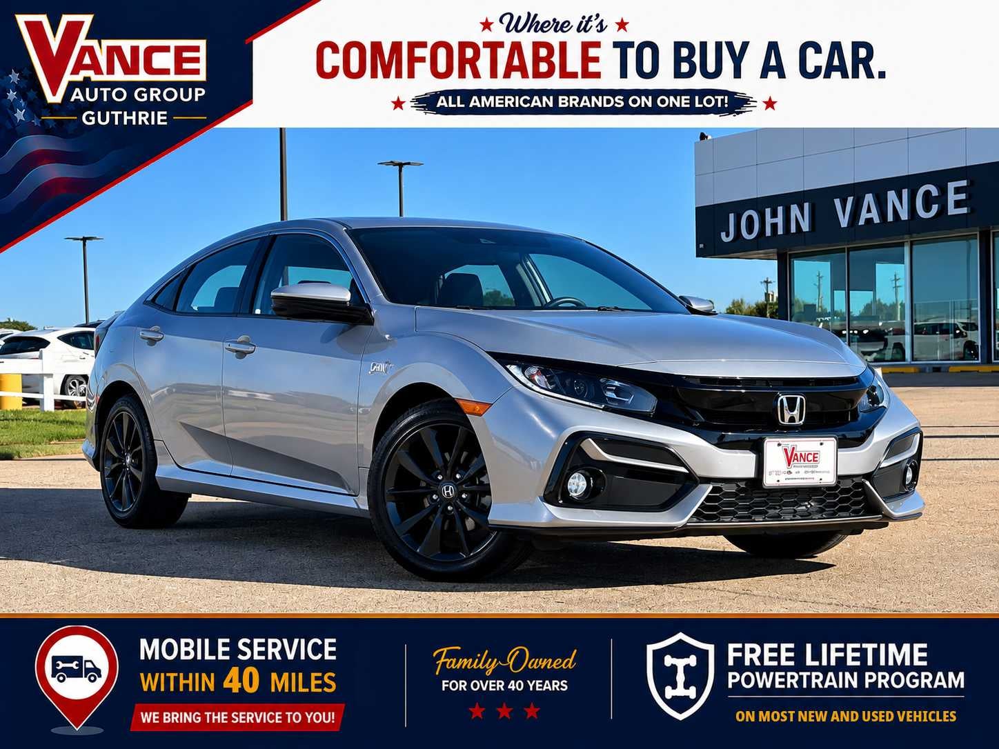 2020 Honda Civic Hatchback EX