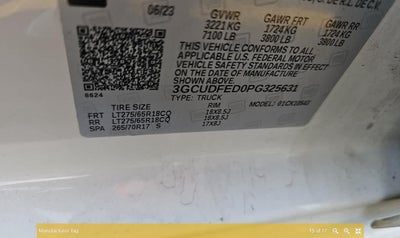 2023 Chevrolet Silverado 1500 LT Trail Boss