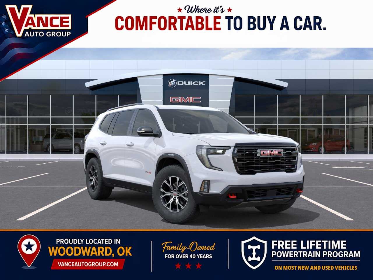 2026 GMC Acadia AT4