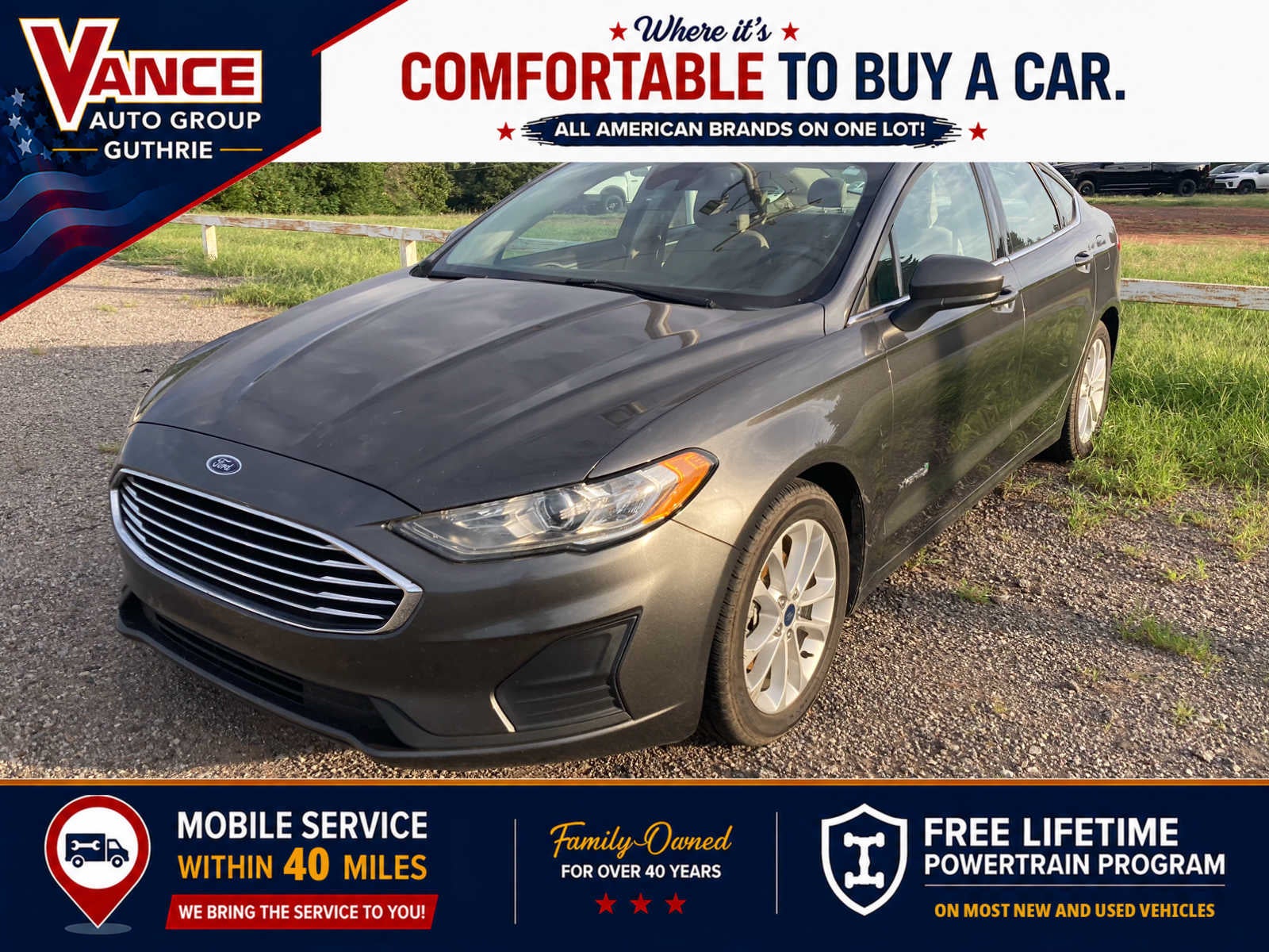 2019 Ford Fusion Hybrid SE