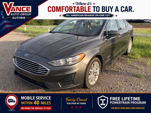 2019 Ford Fusion Hybrid SE