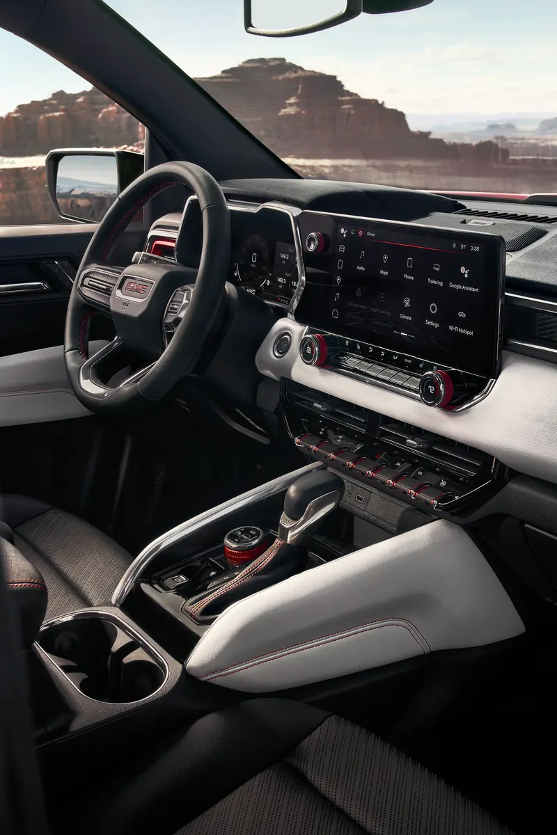 2026 GMC Canyon infotainment system at Vance GMC of Miami in MIami OK