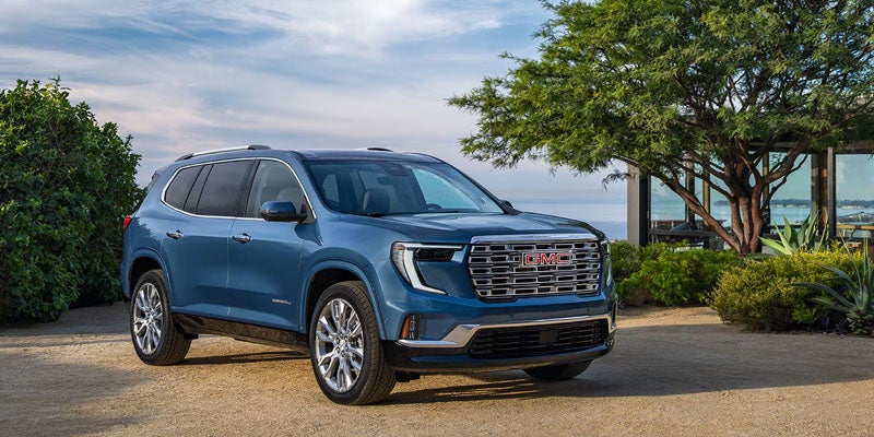 2026 GMC Acadia midsize SUV highlighting design comfort and versatility