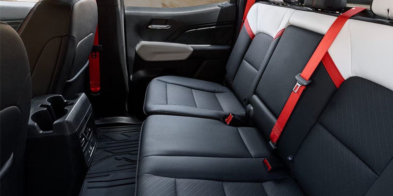 2026 GMC Canyon spacious interior seating