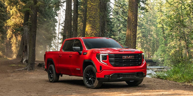 Available trims of the 2026 GMC Sierra 1500