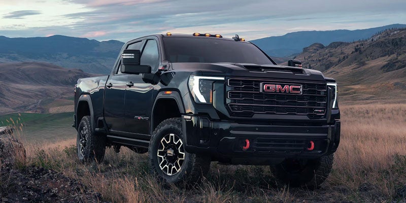 2026 Sierra 2500 HD off-road view