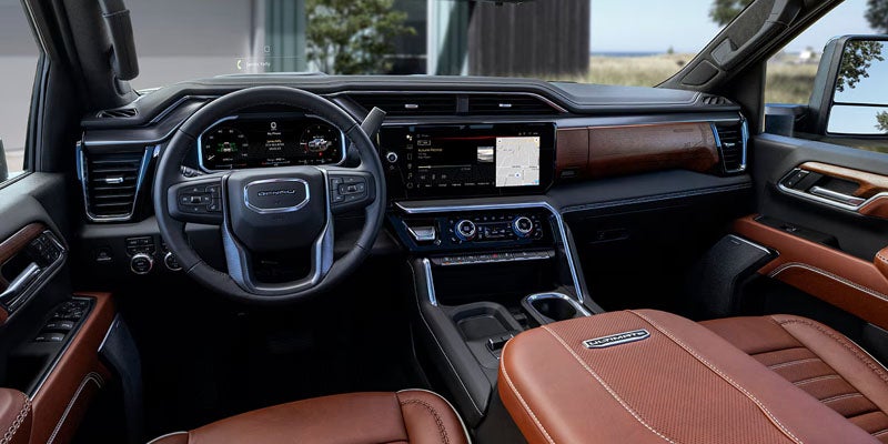 GMC Sierra HD interior comfort