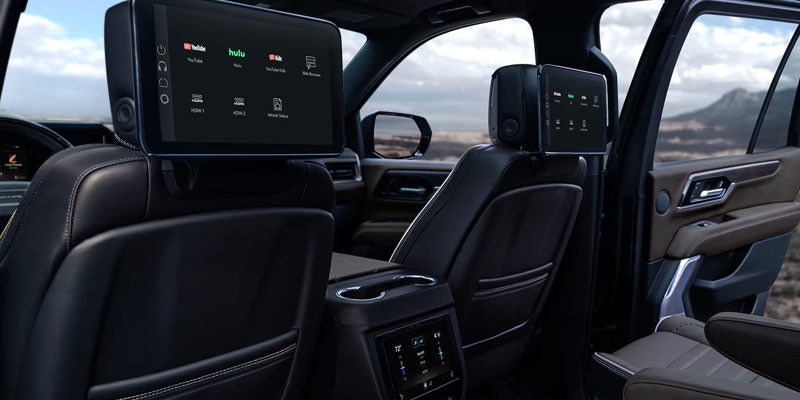 GMC Yukon interior with premium comfort features